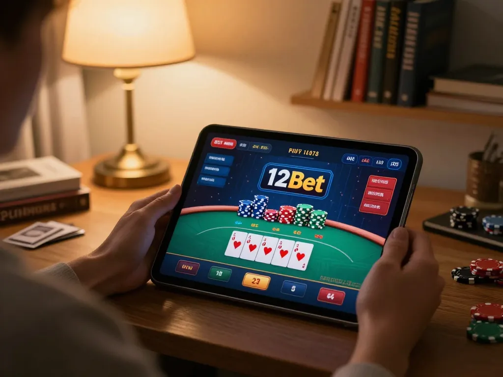 Trải nghiệm trò chơi trực tuyến 12bet với poker trực tiếp và không khí ấm cúng