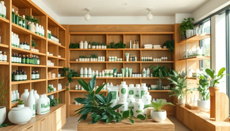 Explore wellness products at https://amc-essentials.com/ in a cozy store filled with natural light.