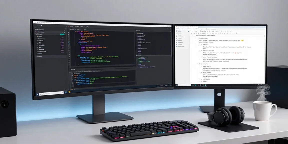 Thabet360 advanced software development workspace showcasing coding interfaces and technology solutions.