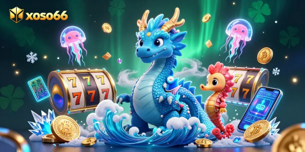 Experience the thrilling slots at xoso66 with vibrant characters and high-energy game elements.